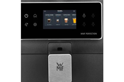 Machine à café à grain Wmf PERFECTION 860L, 17 PRÉSELECTIONS, CP853D15 NOIR/ARGENT