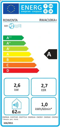 Climatiseur mobile Rowenta RWAC10KA+