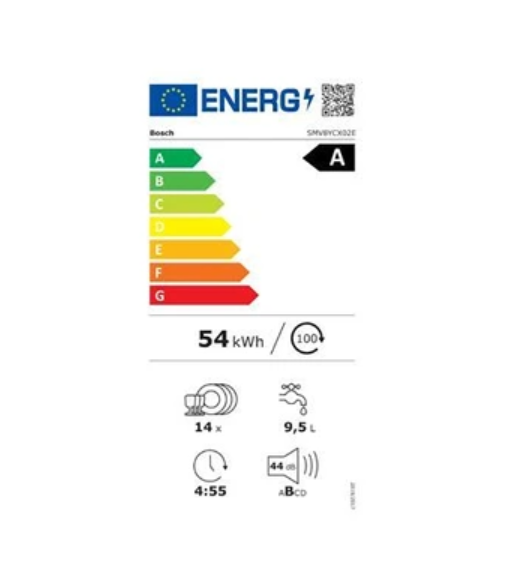 Lave-vaisselle encastrable Bosch Série 8 Lave-vaisselle tout intégrable 60 cm SMV8YCX02E