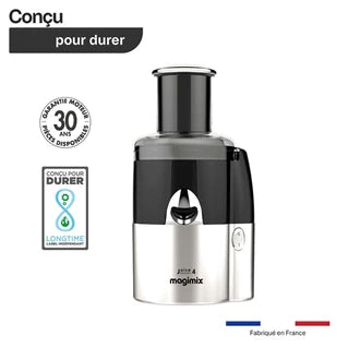 Extracteur de jus Magimix JUICE EXPERT 4 CHROME ET NOIR 18083F