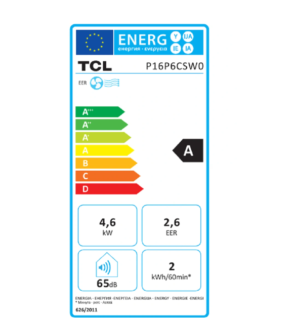 Climatiseur mobile Tcl P16P6CSW0