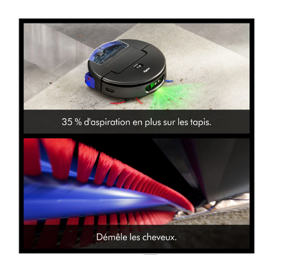 Aspirateur robot Dyson Spot + Scrub AI