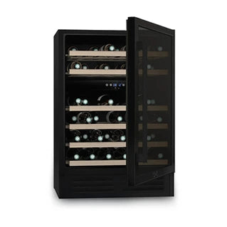 Cave multi-températures Les Petits Champs Cave à vin dual zone 46 bouteilles encastrable - CAVCEDB46