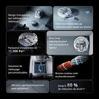 Aspirateur robot Dji ROMO P