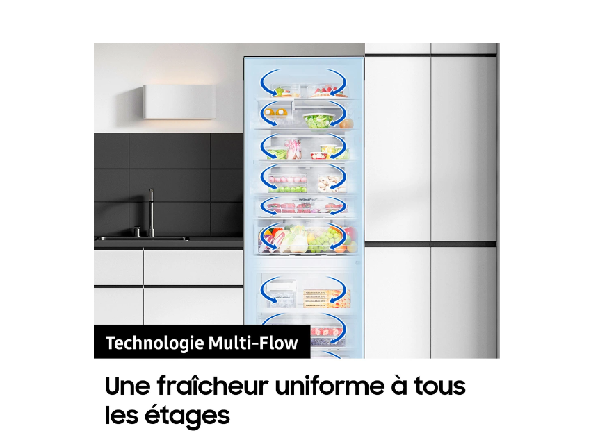 Réfrigérateur congélateur en bas Samsung RB50DG601ES9