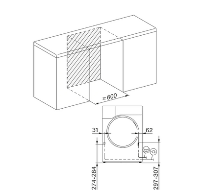 Sèche-linge pompe à chaleur Miele TSH 783 WP