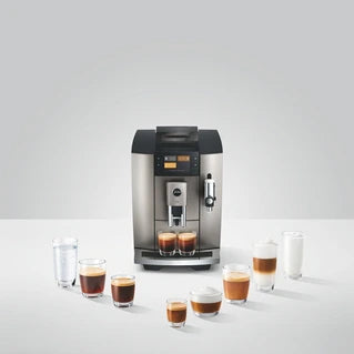 Machine à café à grain Jura E8 Midnight Silver (ED)