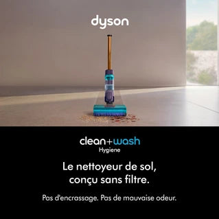 Aspirateur laveur Dyson Clean + Wash