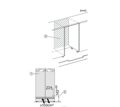 Congélateur armoire Miele FNUS 7040 D 88 cm
