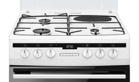 Cuisinière mixte Thomson TMMP63.3WH blanche