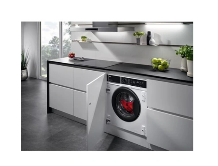 Lave-linge séchant Aeg LWG88416BI