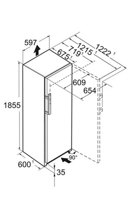 Congélateur armoire Liebherr FND 525I-22