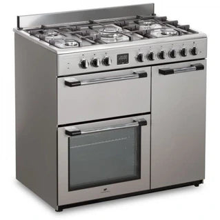 Piano de cuisson Continental Edison Cuisiniere piano gaz 3 fours électriques CECP903FIX