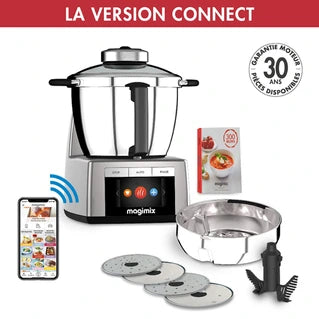 Robot cuiseur Magimix Cook Expert Connect Chrome 18913