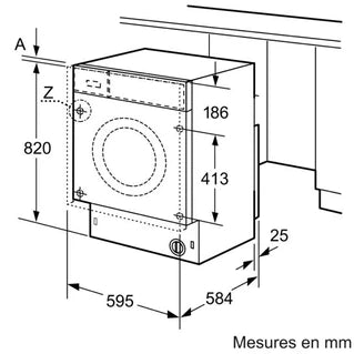 Lave-linge séchant Bosch WKD28543FR