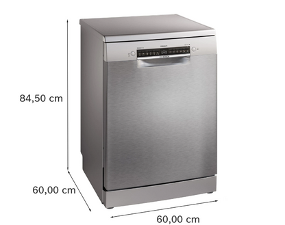 Lave-vaisselle pose libre Bosch SMS4ETI16E Argent
