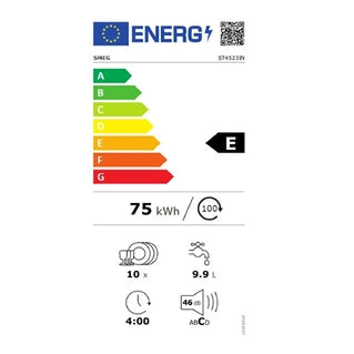 Lave-vaisselle encastrable Smeg ST4523IN - ENCASTRABLE 45CM