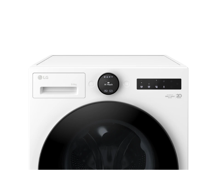 Lave-linge séchant Lg F964X76WSTA Blanc
