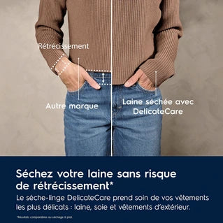 Sèche-linge pompe à chaleur Electrolux EW7HI395BN