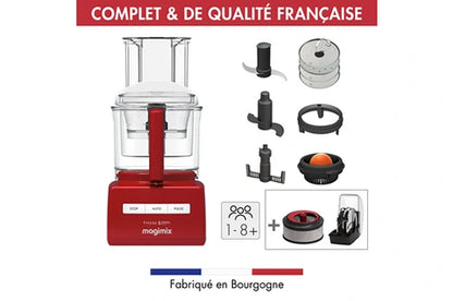 Robot multifonction Magimix 18713F CS 5200 XL PREMIUM ROUGE