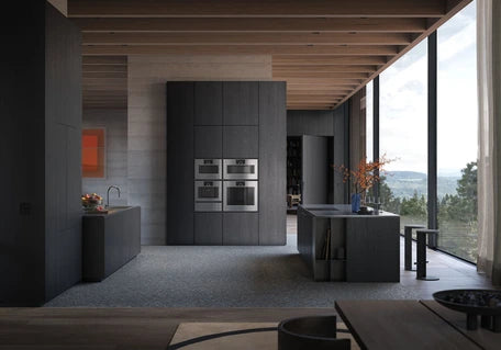 Micro-ondes combiné Gaggenau GM451120 INOX CHARNIERE GAUCHE