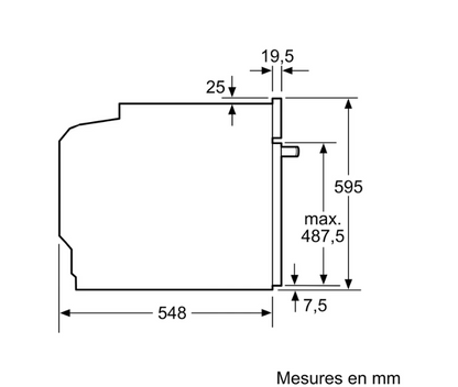 Four encastrable Siemens hb278geb7f