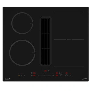 Plaque de cuisson avec hotte intégrée Comfee CIH742FY18K0