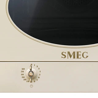 Micro-ondes mono-fonction Smeg MP822NPO Beige