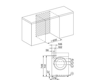 Lave-linge hublot Miele WSA 123 WCS