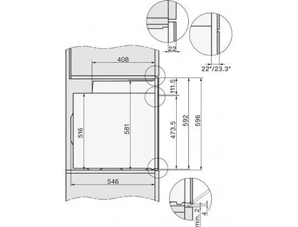 Four encastrable Miele H 7364 BP