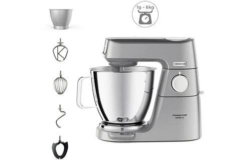 Robot pâtissier Kenwood TITANIUM CHEF BAKER XL KVL85.009SI SILVER