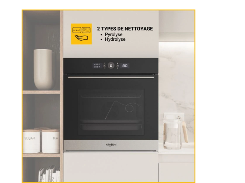 Four encastrable Whirlpool WO54S8PPM1SBAF Absolute Noir