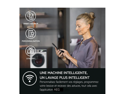 Sèche-linge pompe à chaleur Aeg TR93A9H4BW