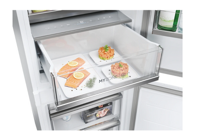 Réfrigérateur congélateur en bas Haier hbw7518dt - combine encastrable 177 cm
