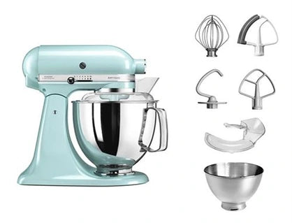 Robot pâtissier Kitchenaid ARTISAN BLEU GLACIER 4,8L - 5KSM175PSEIC