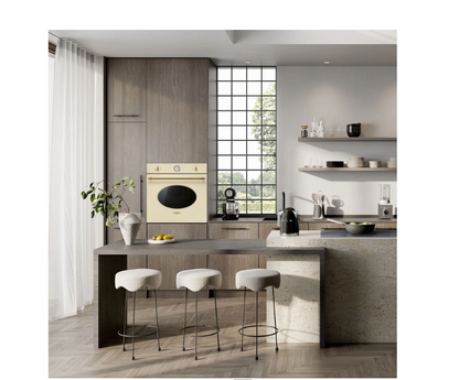 Four encastrable Smeg SF68C1PO Crème