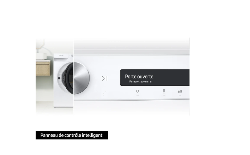 Lave-linge séchant Samsung WD90DG6B85BK