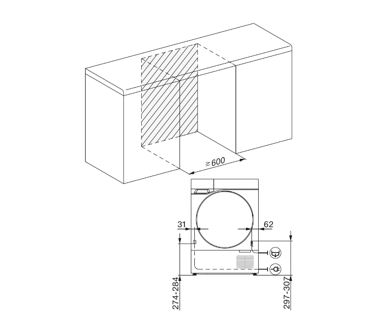 Sèche-linge pompe à chaleur Miele TQ 1000 WP