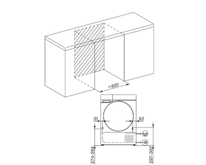 Sèche-linge pompe à chaleur Miele TQ 1000 WP