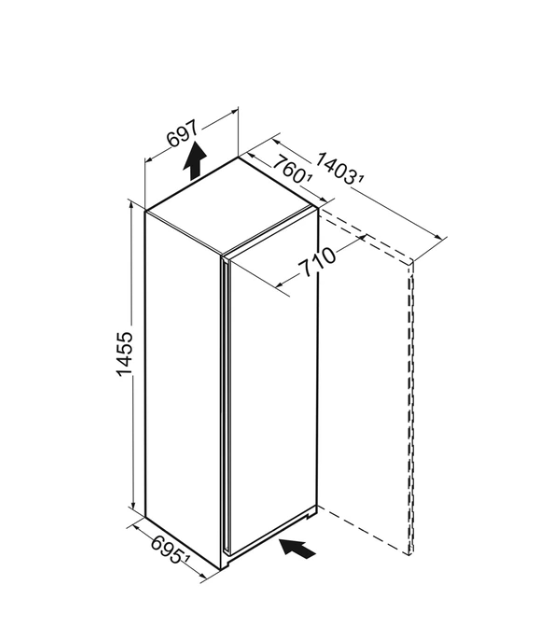 Congélateur armoire Liebherr FNA 6635-20