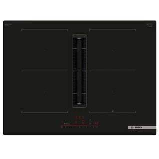 Plaque de cuisson avec hotte intégrée Bosch Table de cuisson aspirante induction PVQ711H26E