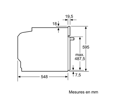 Four encastrable Bosch HBG7741B1
