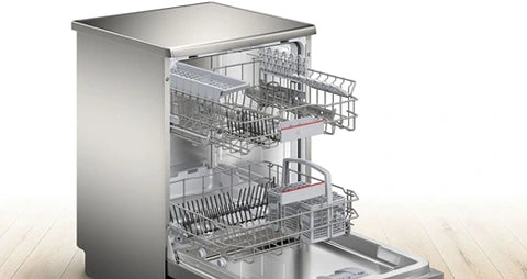 Lave-vaisselle pose libre Bosch SMS4ETI16E Argent
