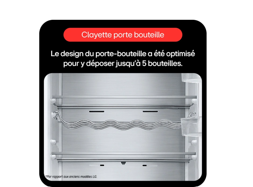 Réfrigérateur américain Lg GSLC40EPFE