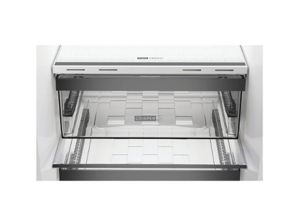 Réfrigérateur congélateur en bas Whirlpool WHK26403XP6E1 inox