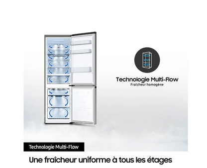 Réfrigérateur congélateur en bas Samsung RB38C776CS9