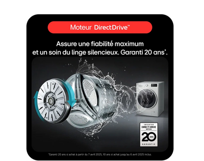 Lave-linge hublot Lg F20F12WST