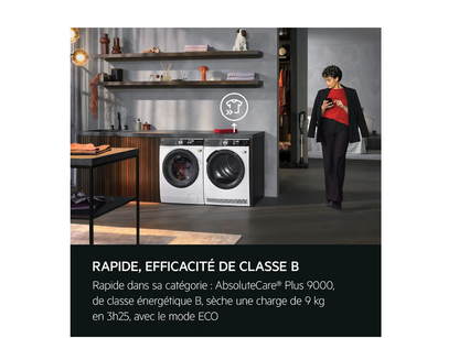 Sèche-linge pompe à chaleur Aeg TR93A9H4BW