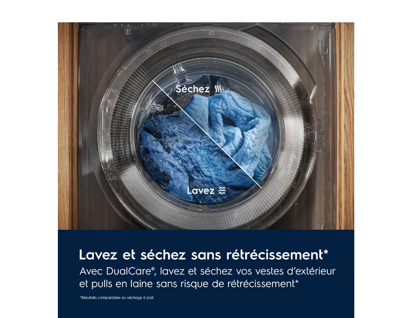 Lave-linge séchant Electrolux EW7IW416DAV