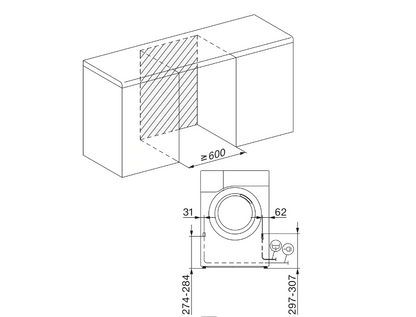 Sèche-linge pompe à chaleur Miele TCA 520 WP